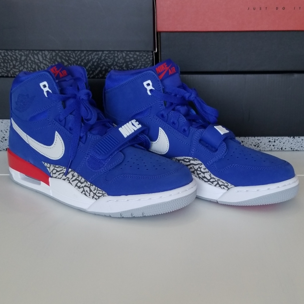 New Jordan Legacy 312 AV3922-418 Blue (No Box) - Picture 2 of 5